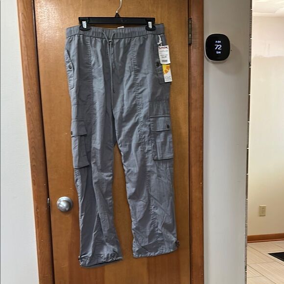 Men's Gray Cargo Pants - Picture 1 of 9